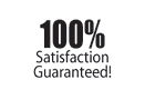 100% Satisfaction Guarantee!