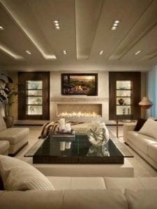 Lighting Material of the drawing room
