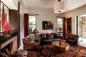 Window Coverings of the Drawing Room