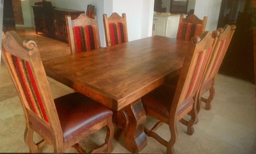 Large-Dining-Table-with-leather-cushioned-chairs