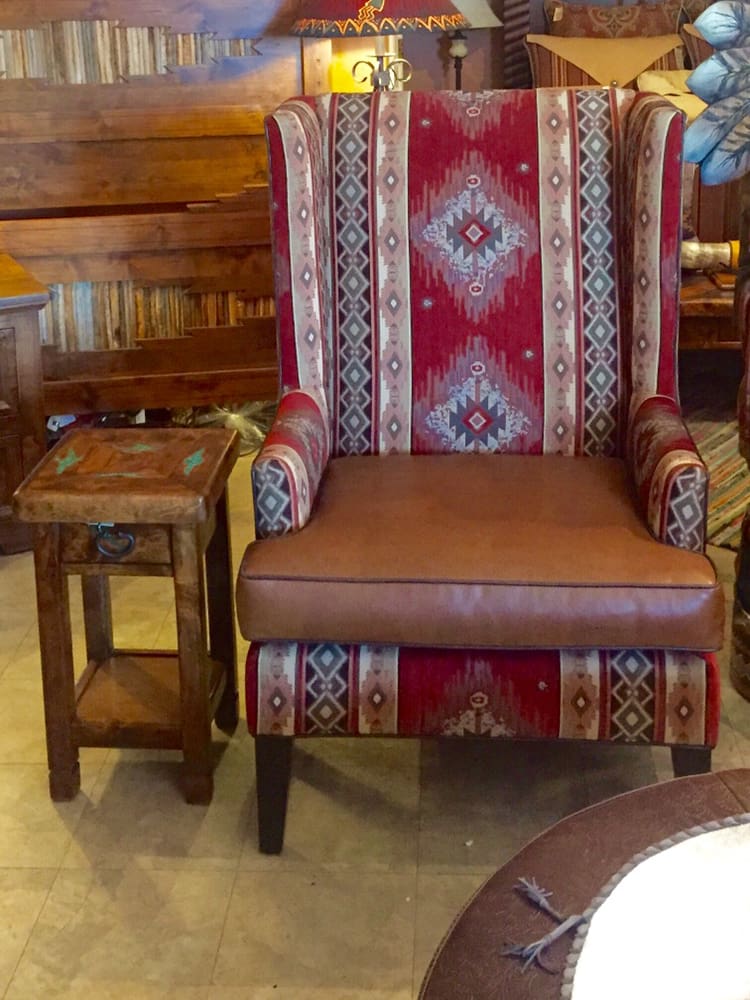 Upholstery-and-Leather-Accent-Chair