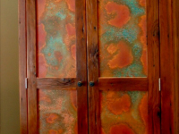 Armoire-with-copper-doors