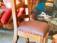 Leather-upholstered-dining-chair